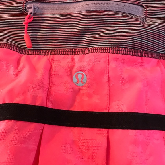 Lululemon Pace Setter Skirt Skort Flash Jacquard - Picture 5 of 8
